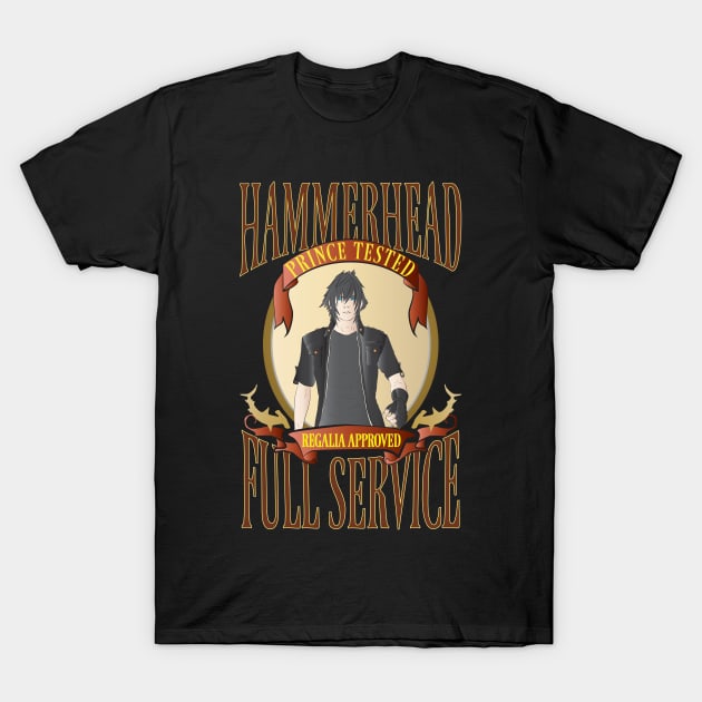 Hammerhead Full Service T-Shirt by TionneDawnstar